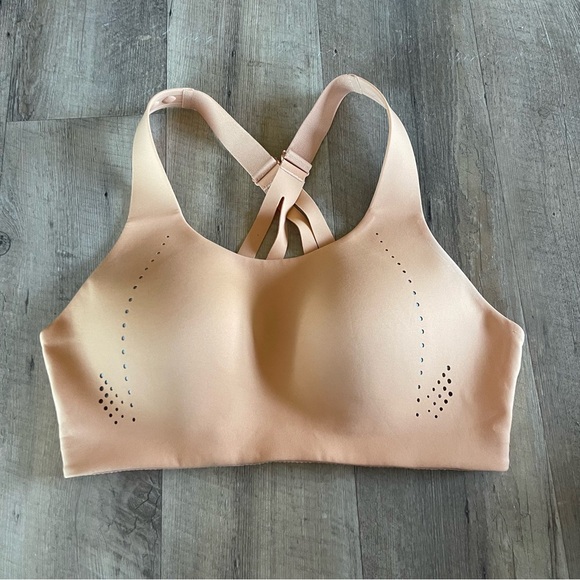 New Lululemon AirSupport Bra Warm Apricot Sports Bra - Picture 6 of 9